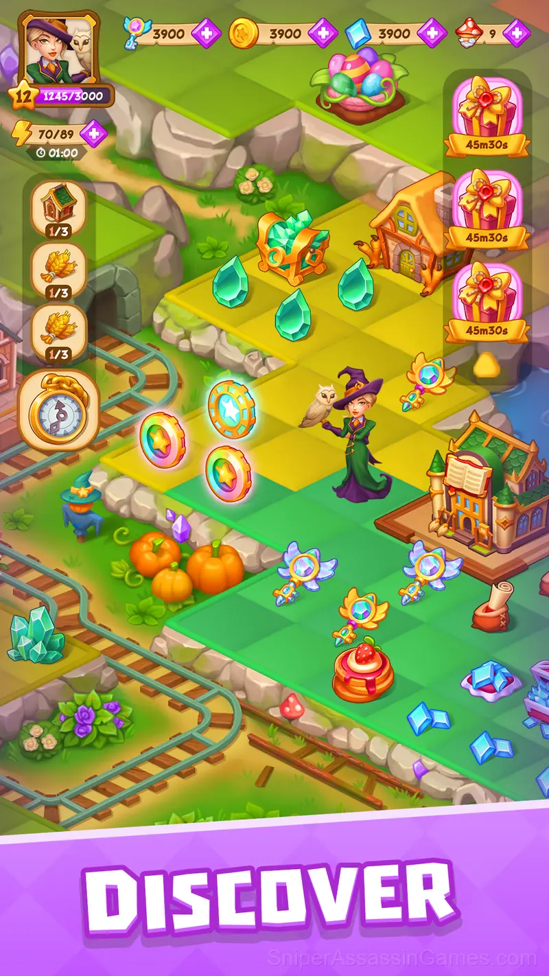 Magic School Merge gameplay screenshot 3