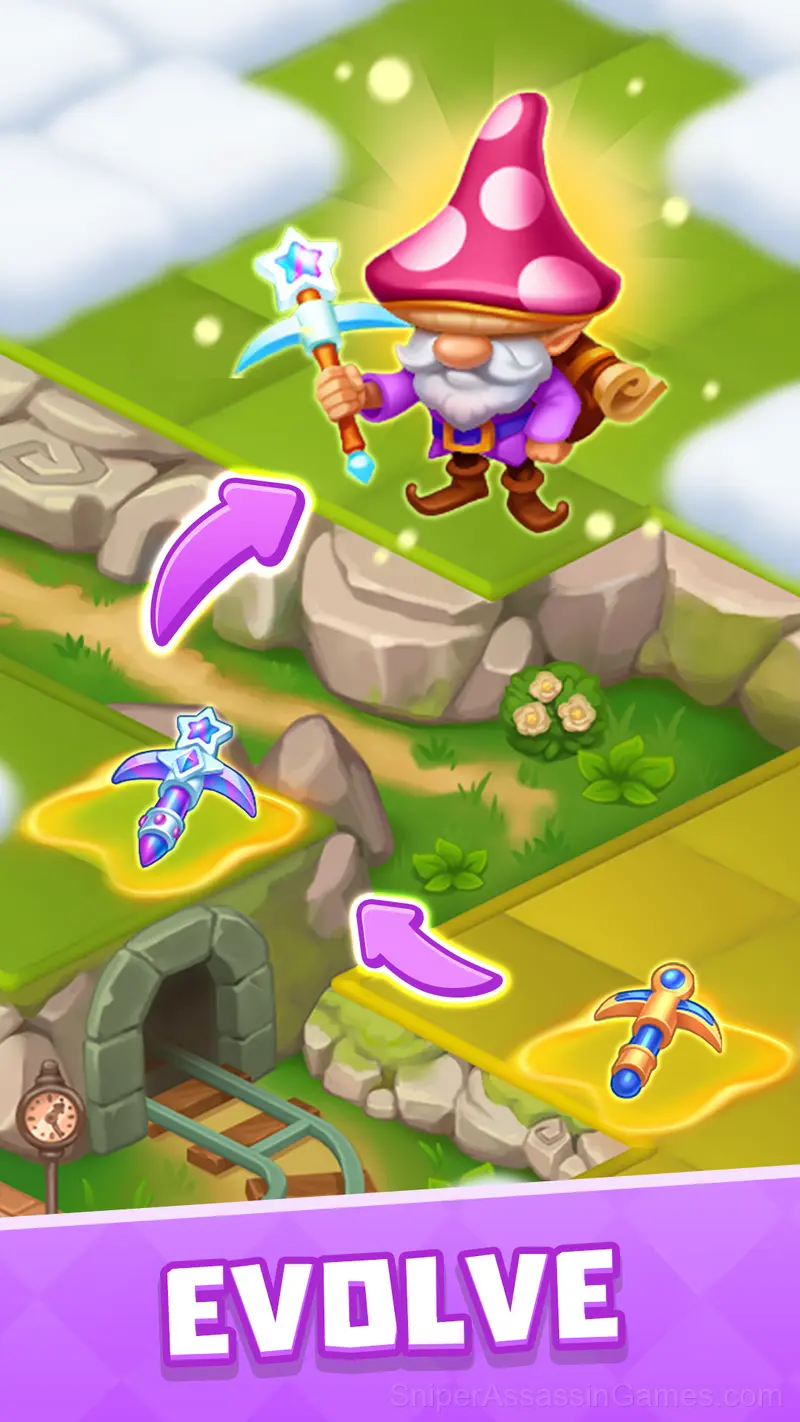Magic School Merge gameplay screenshot 5