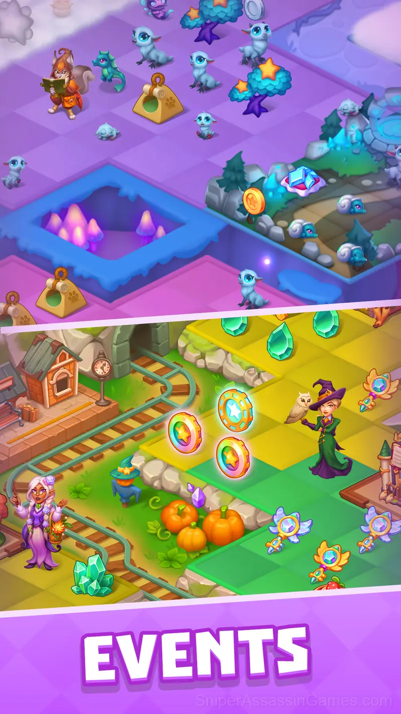 Magic School Merge gameplay screenshot 6