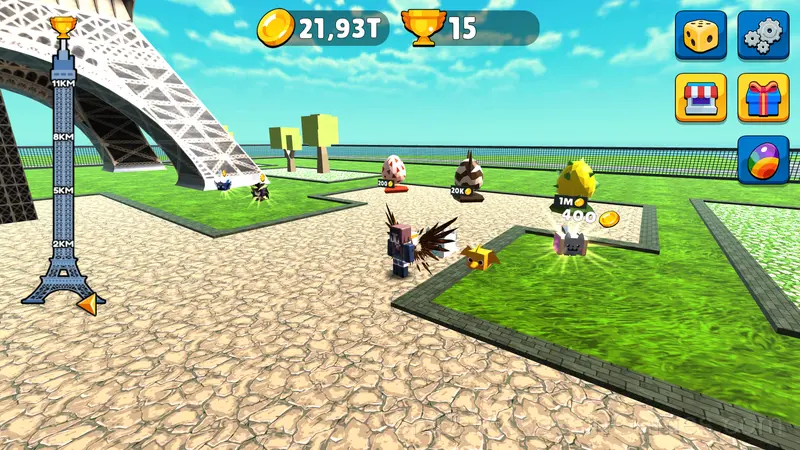 Robby: Climb and Jump Tower gameplay screenshot 1