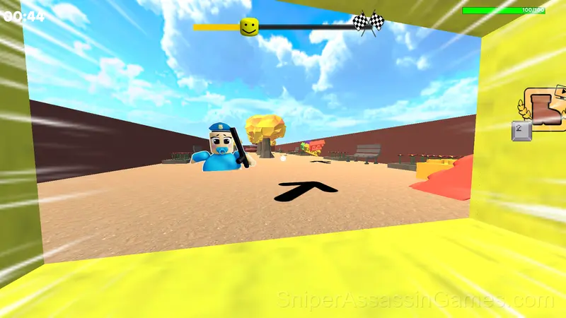 Baby Barry: Escape gameplay screenshot 1