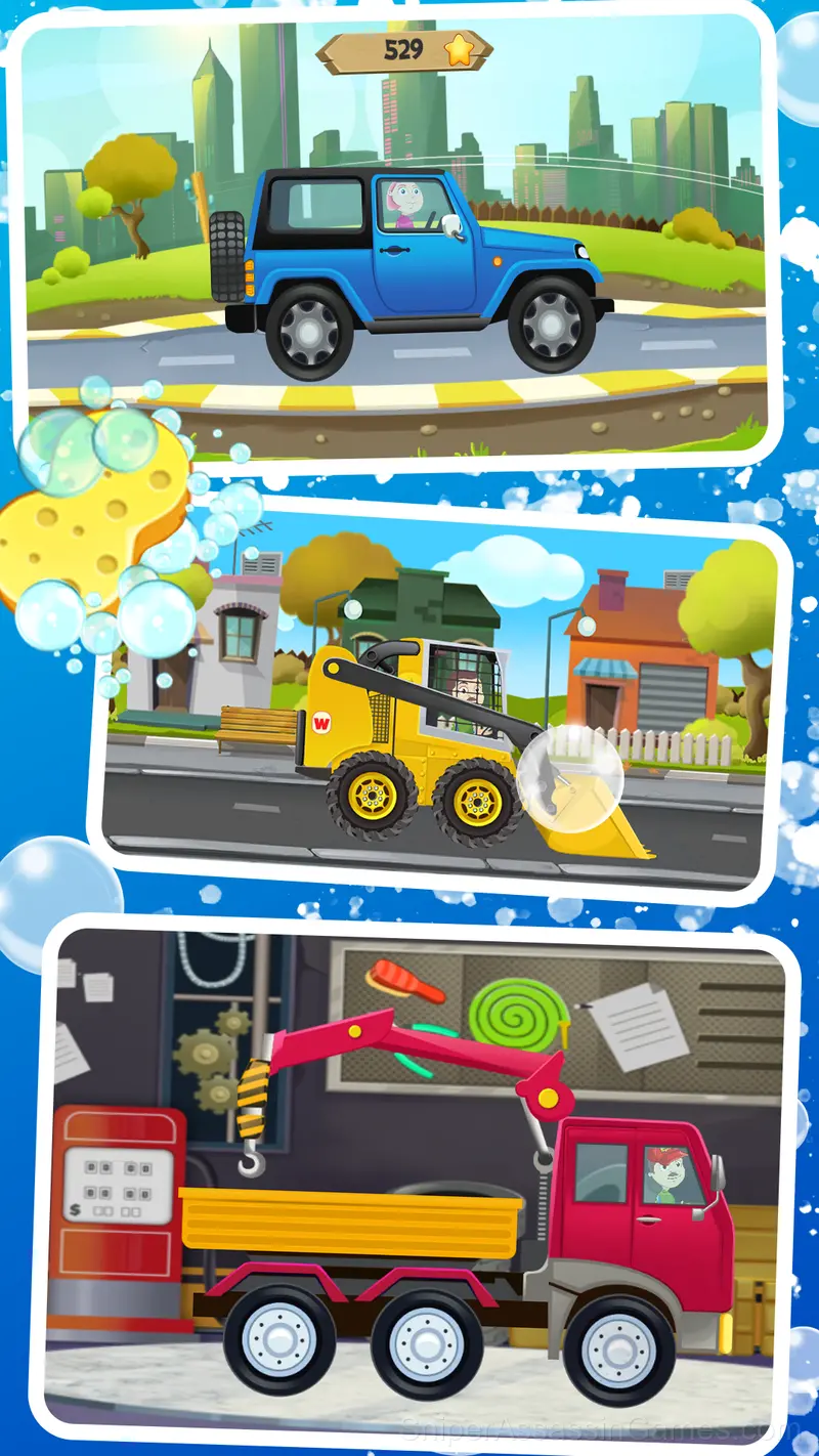 We wash dirty cars gameplay screenshot 1