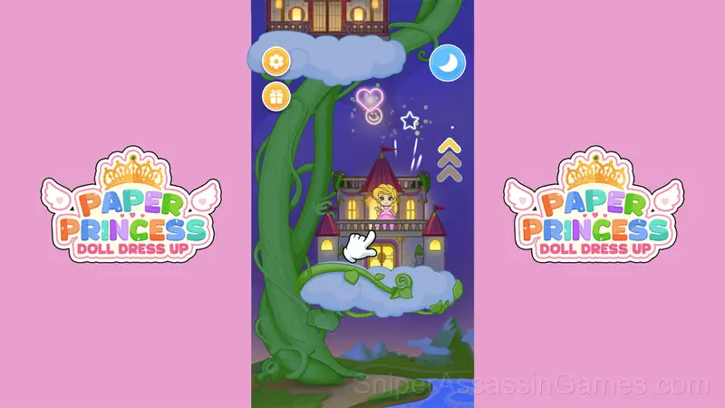 Paper Princess: Doll Dress Up gameplay screenshot 1