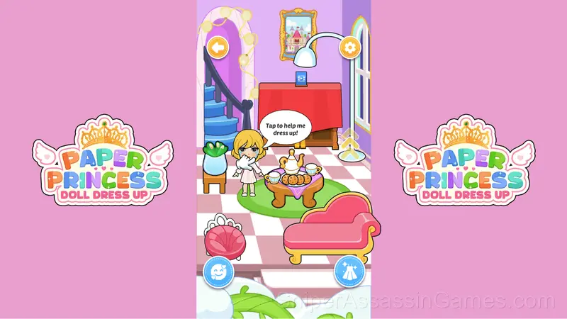 Paper Princess: Doll Dress Up gameplay screenshot 2