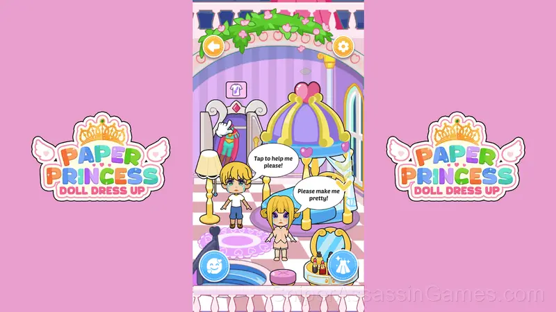 Paper Princess: Doll Dress Up gameplay screenshot 4