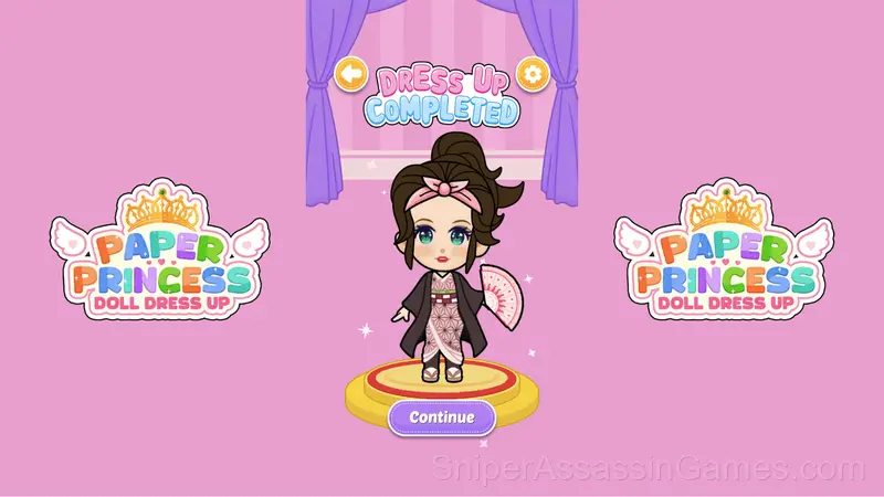 Paper Princess: Doll Dress Up gameplay screenshot 5