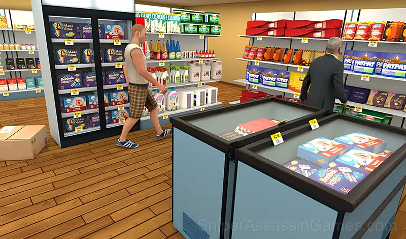 Play Supermarket Simulator: Desert