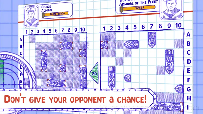 Sea Battle Admiral gameplay screenshot 1