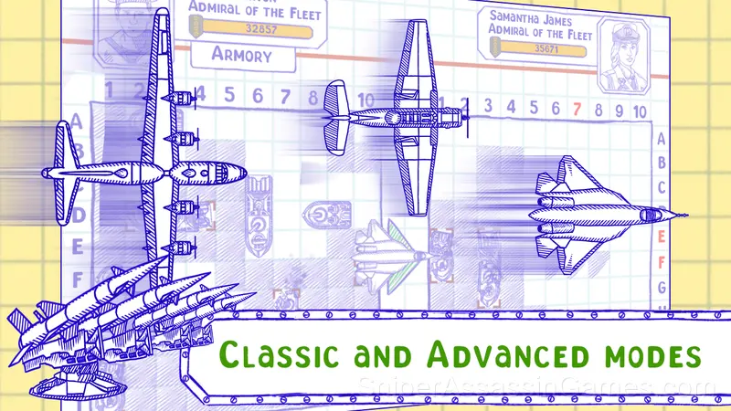 Sea Battle Admiral gameplay screenshot 2
