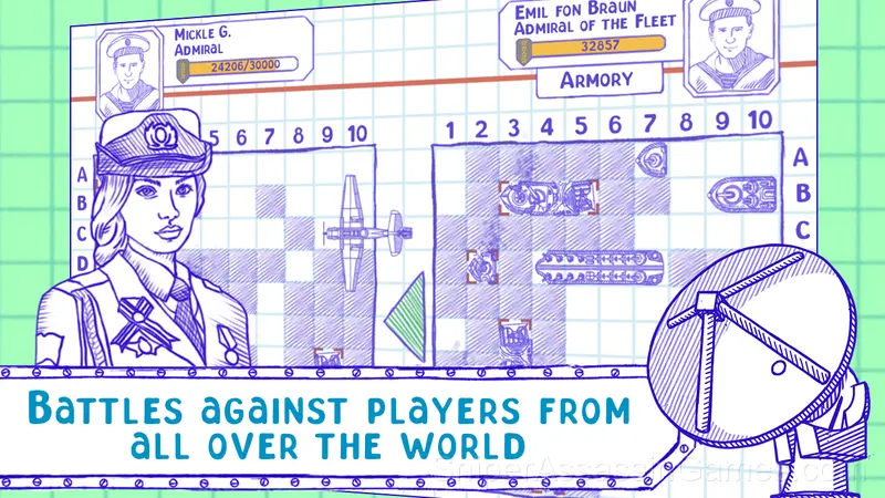 Sea Battle Admiral gameplay screenshot 3