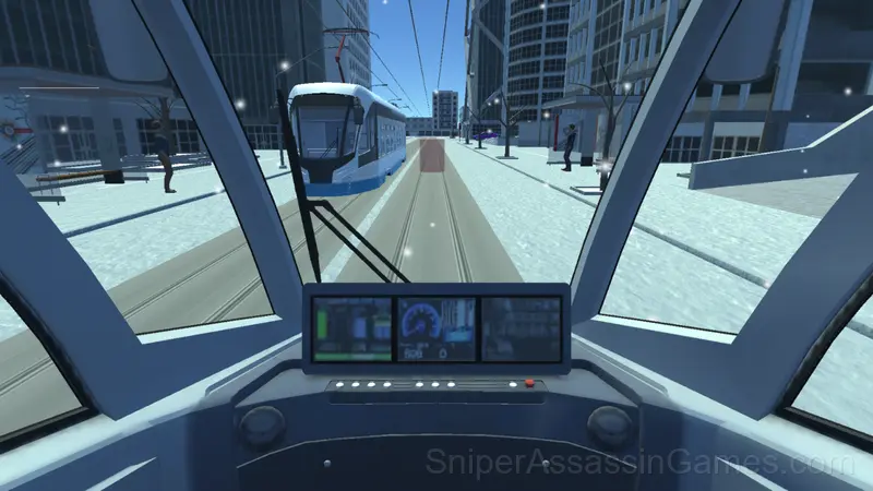 Moscow Tram Simulator 3D gameplay screenshot 2