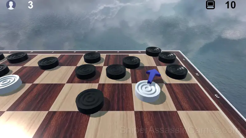 In Chapaev with a computer! gameplay screenshot 4