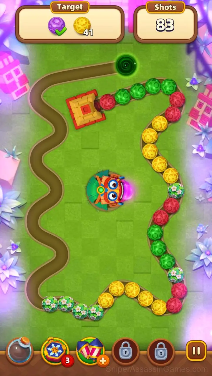 Marble Shoot Blast gameplay screenshot 2