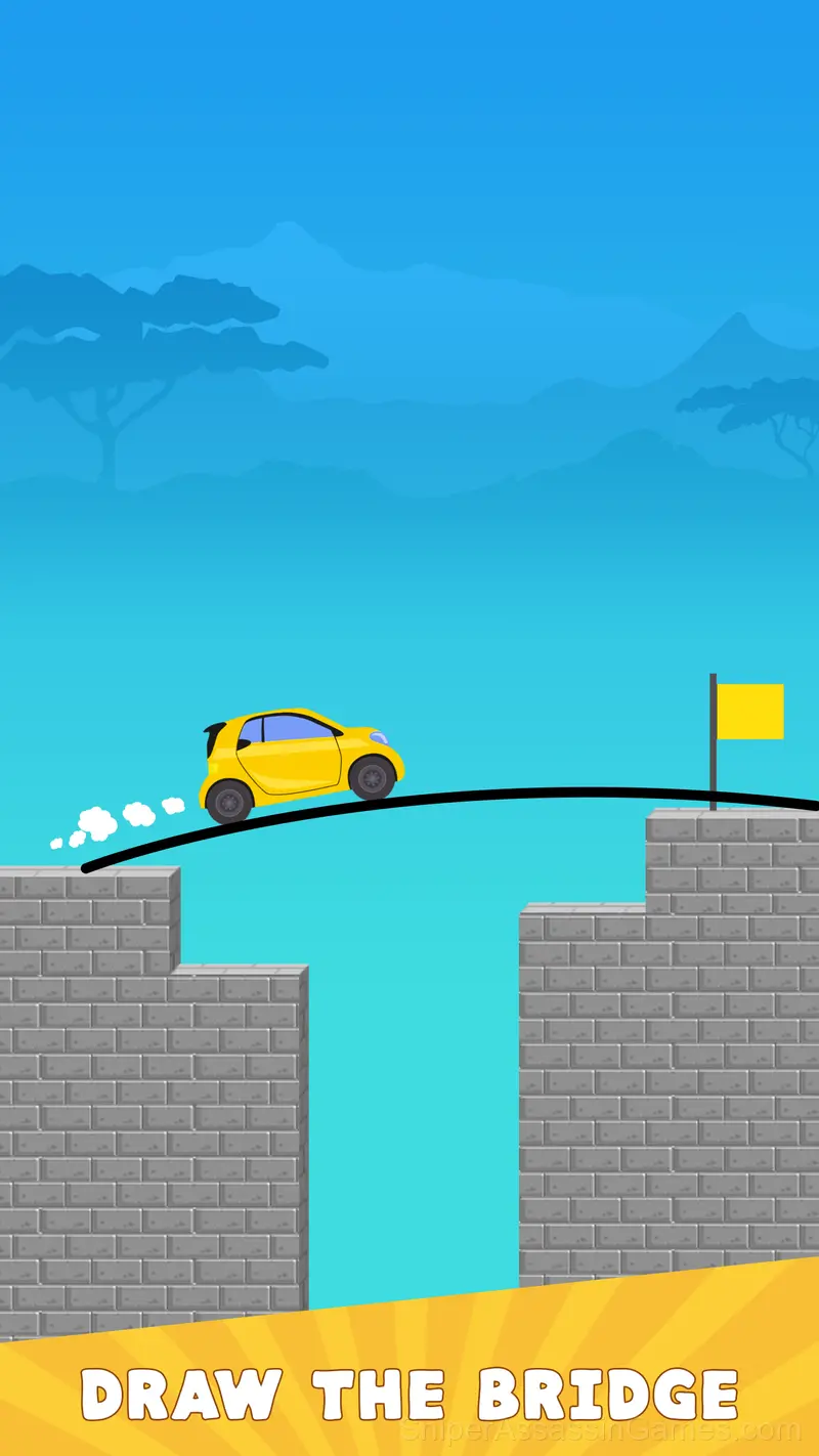 Draw Bridge: Brain Game gameplay screenshot 1
