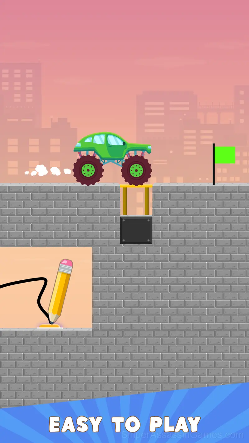 Draw Bridge: Brain Game gameplay screenshot 6