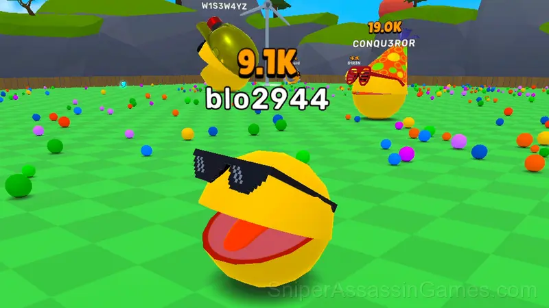 Ball Eating Simulator gameplay screenshot 1