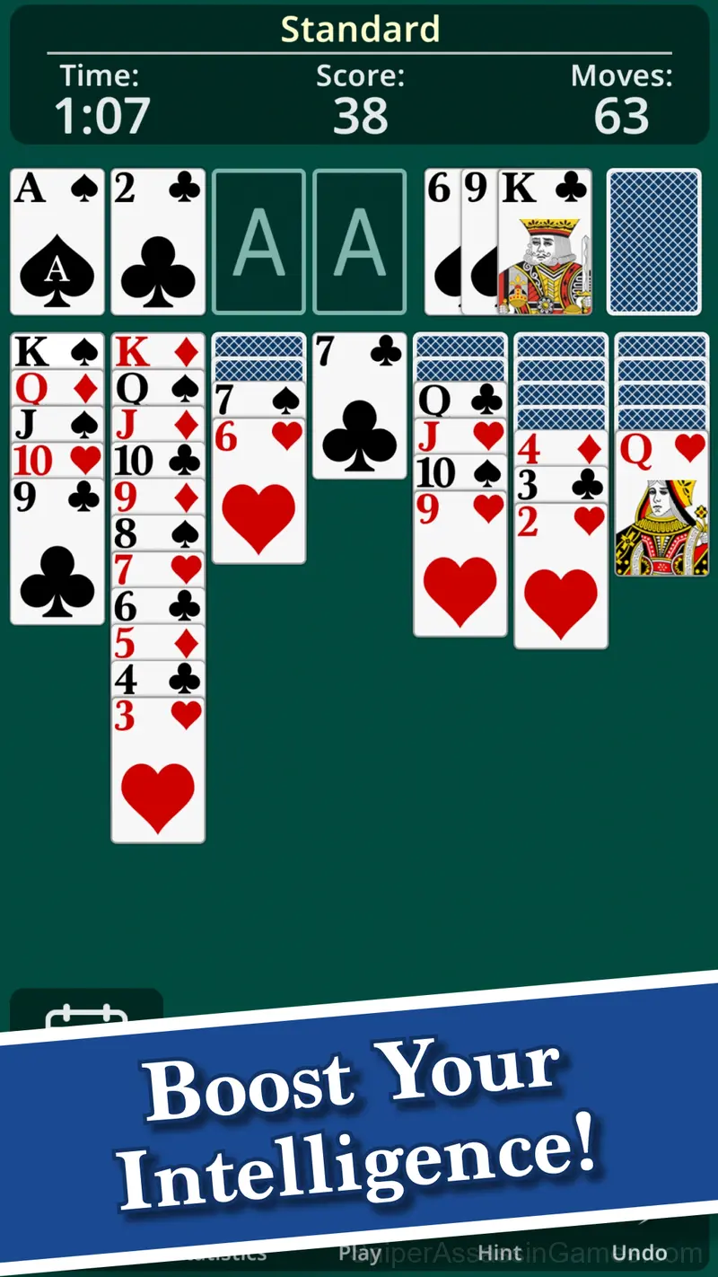 Solitaire Klondike Vegas gameplay screenshot 2