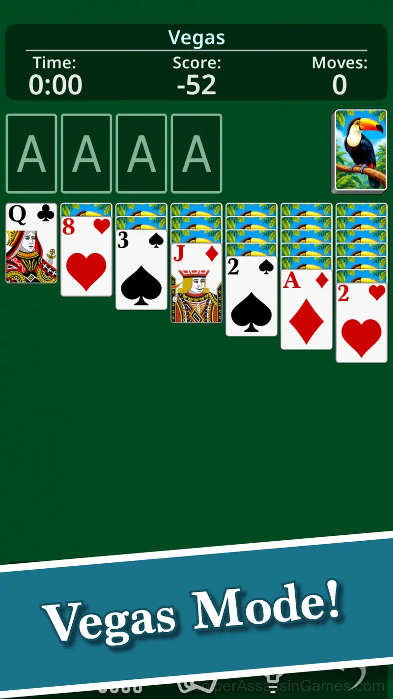 Solitaire Klondike Vegas gameplay screenshot 5