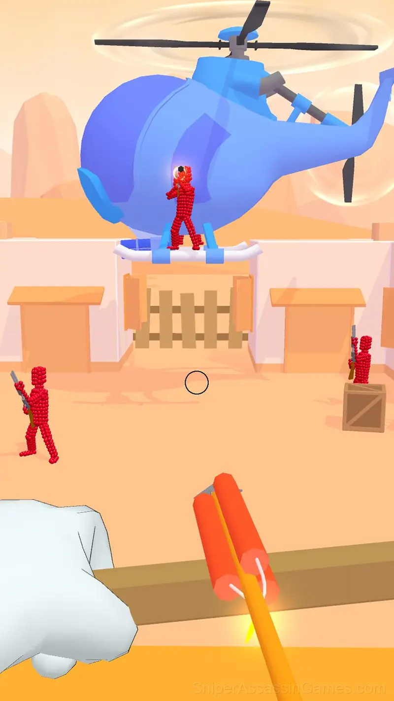 Archer: Shooting Arrows at Reds gameplay screenshot 3