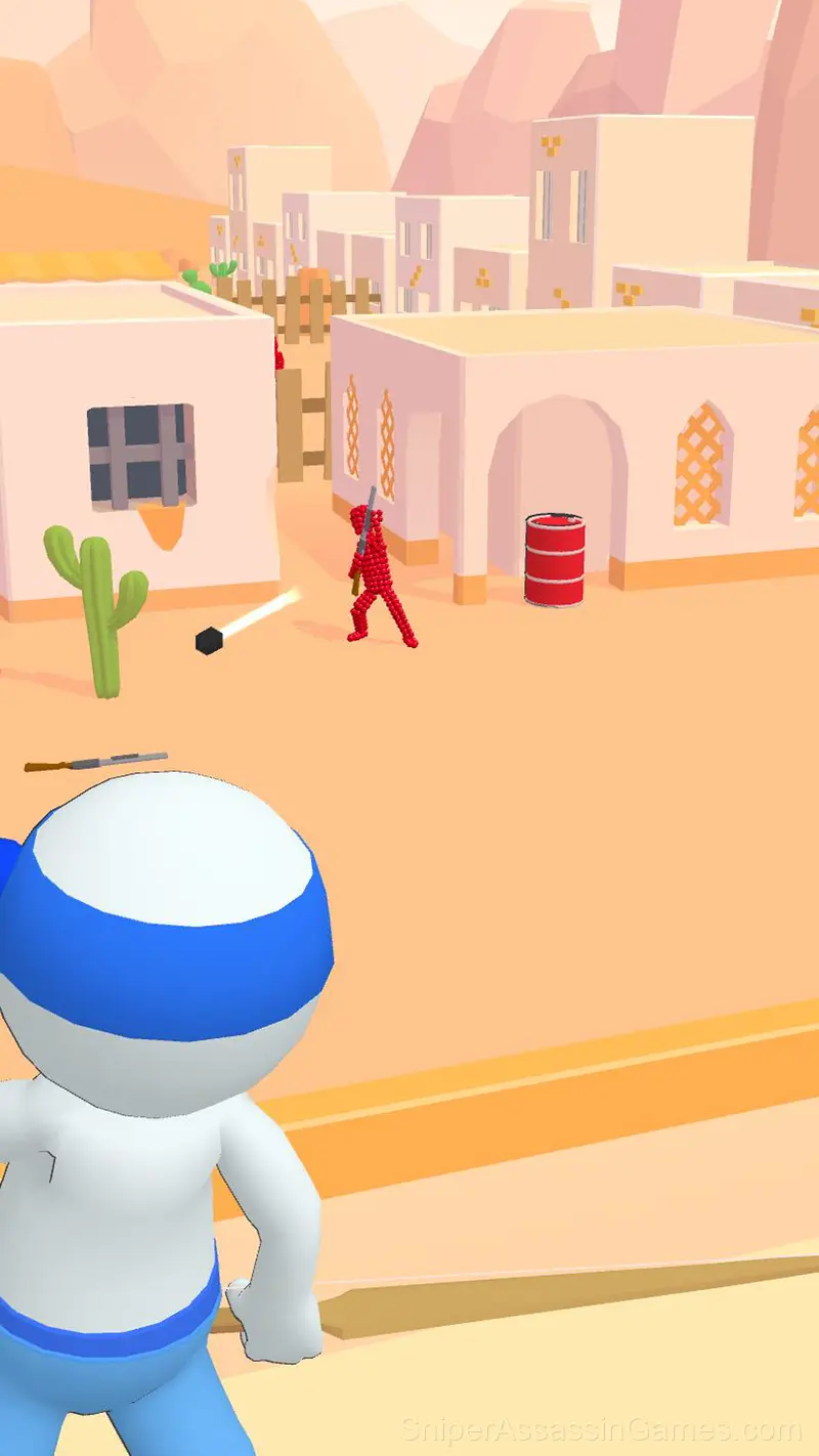 Archer: Shooting Arrows at Reds gameplay screenshot 4