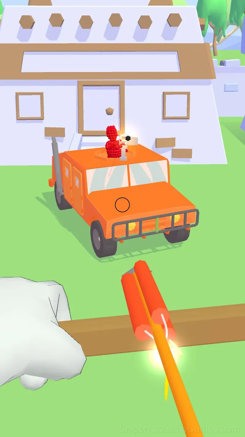 Archer: Shooting Arrows at Reds gameplay screenshot 5