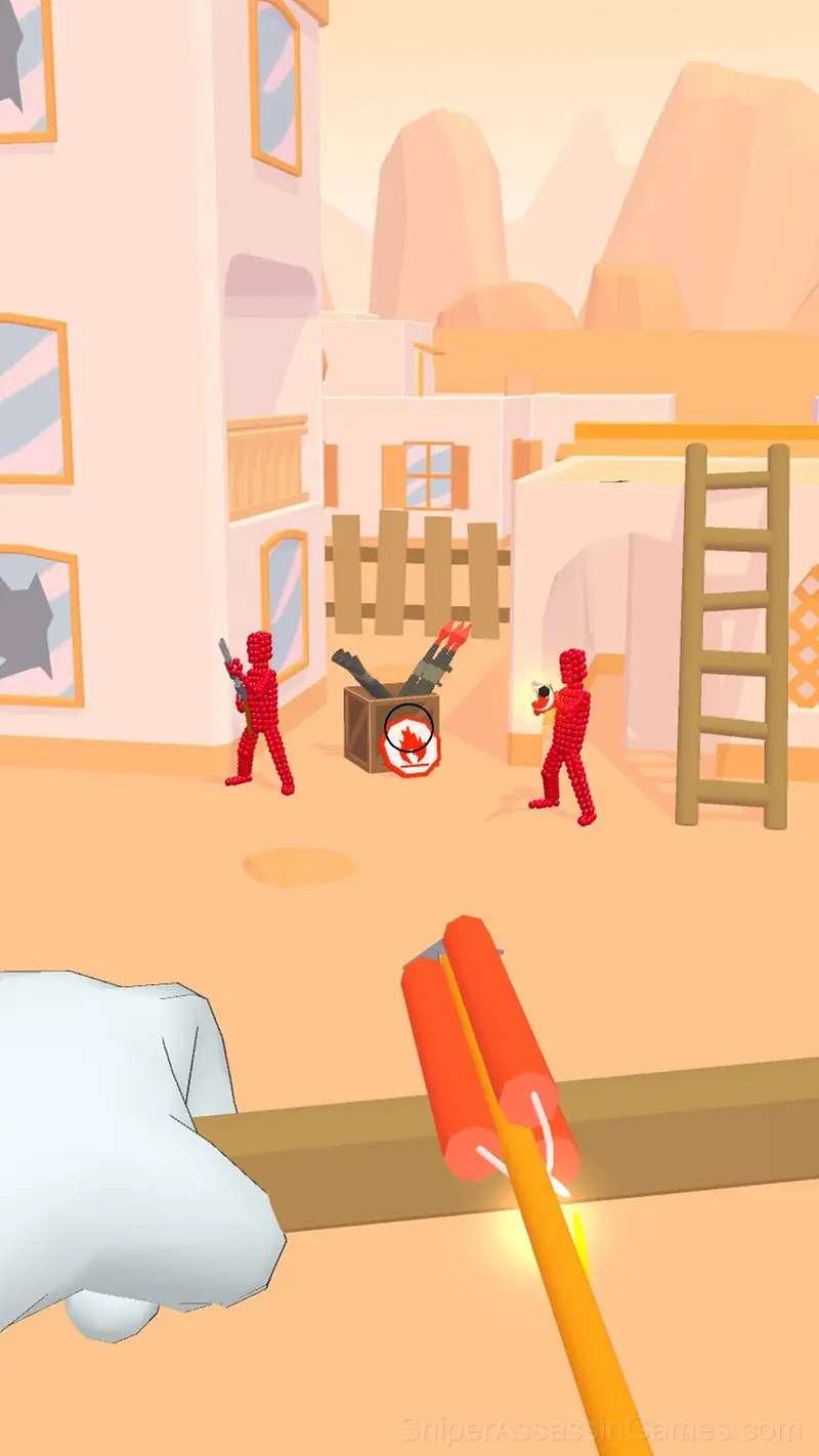 Archer: Shooting Arrows at Reds gameplay screenshot 6