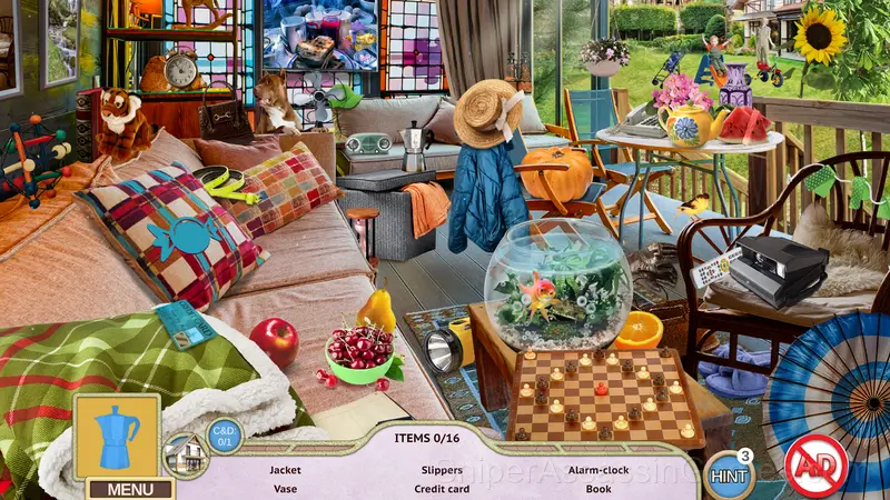 Hidden Objects: Sweet Home gameplay screenshot 3