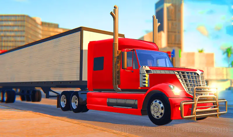Play Long-haul trucking simulator