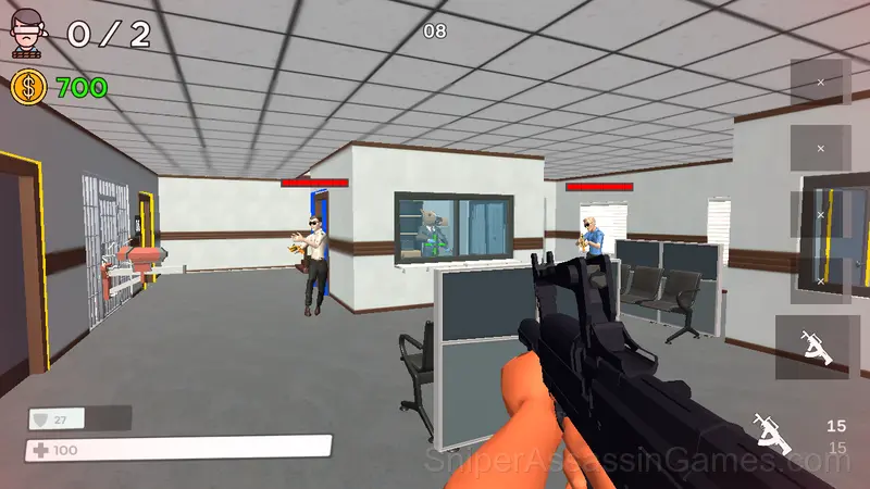 Bank robbery: Escape gameplay screenshot 2