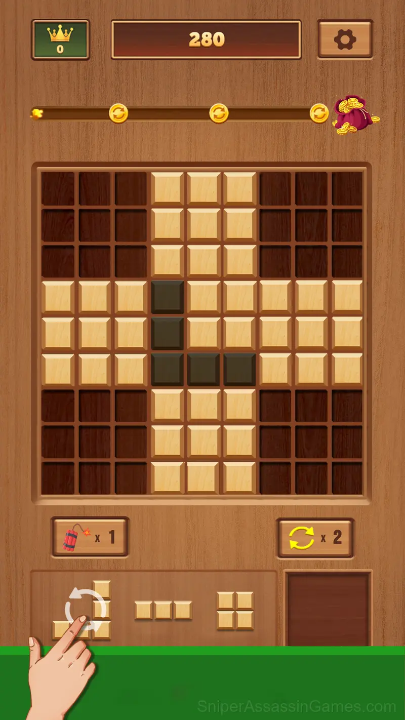 Wood Block Puzzle gameplay screenshot 4