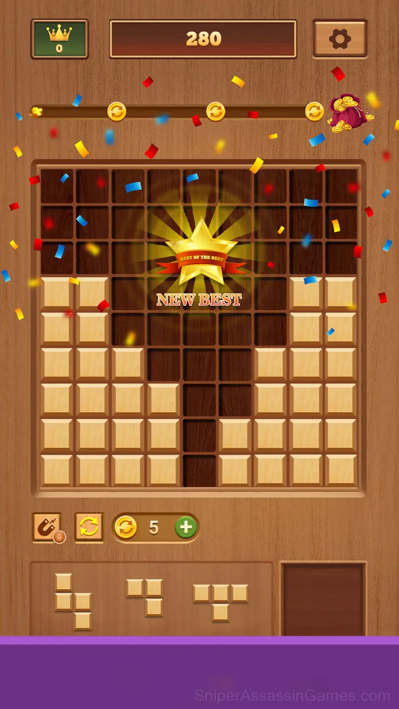 Wood Block Puzzle gameplay screenshot 6