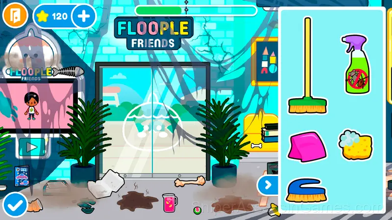 Toca World Cleaning gameplay screenshot 4