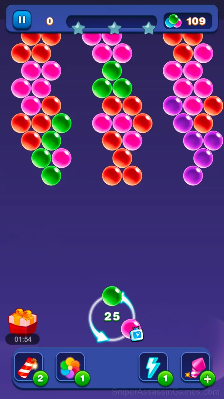 Bubble Shooter: Wave of Luck gameplay screenshot 4