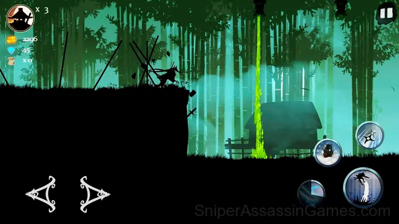 Ninja: Dark Force gameplay screenshot 4