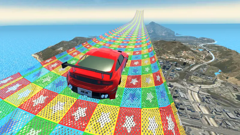 Mega Stunts: GTA 5 Online gameplay screenshot 1