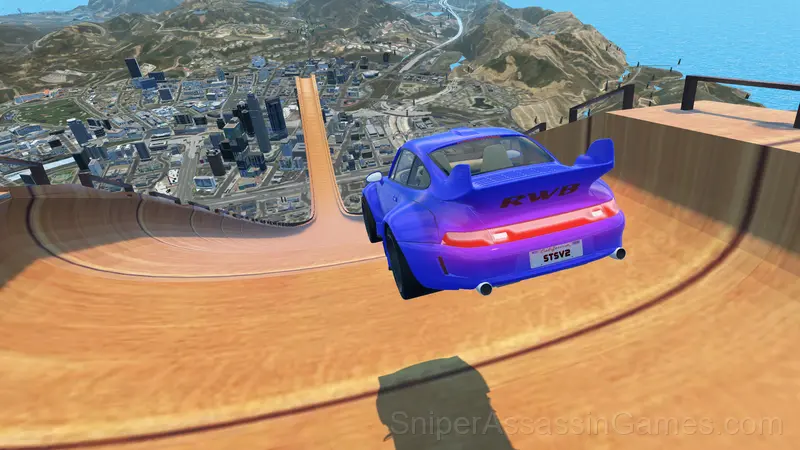 Mega Stunts: GTA 5 Online gameplay screenshot 2