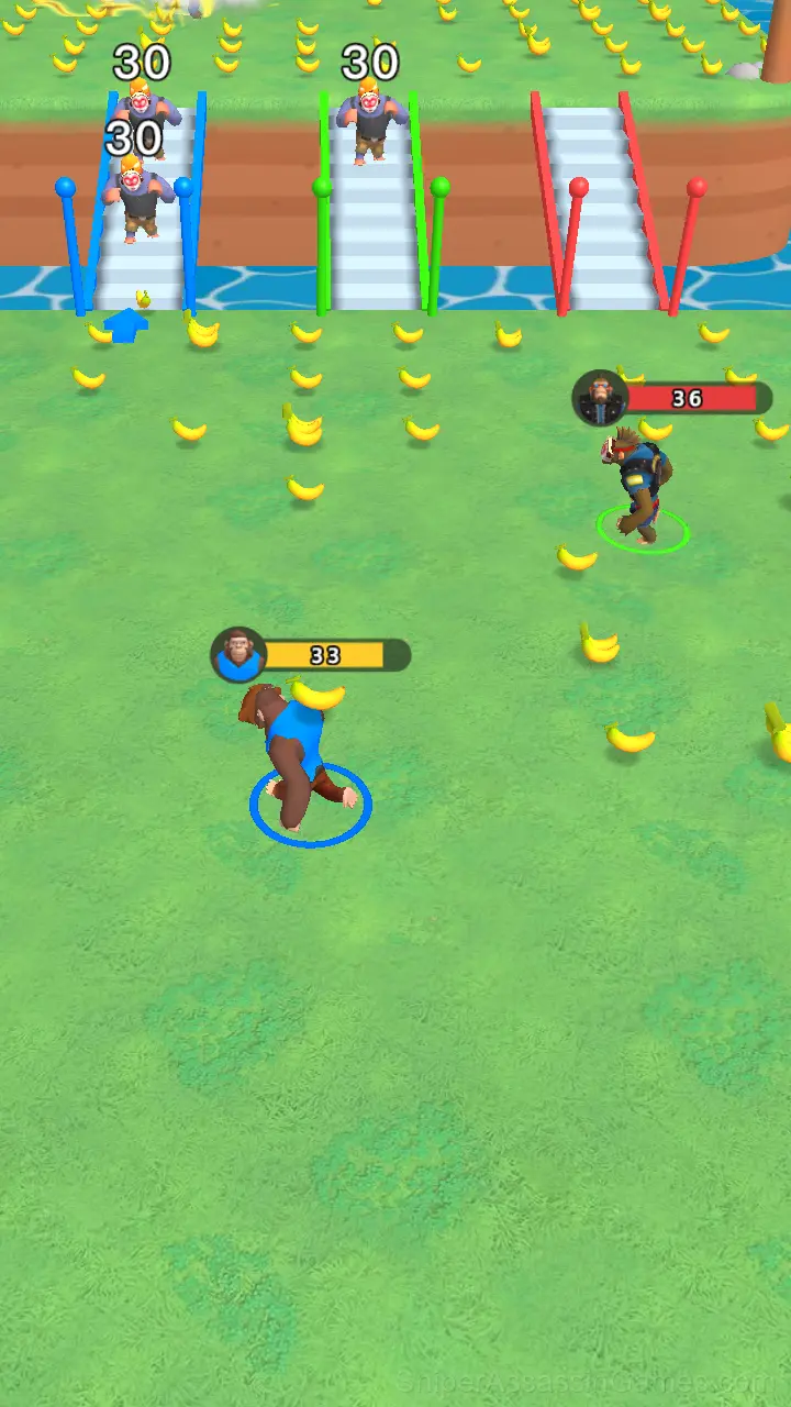 Monkey Battle gameplay screenshot 1