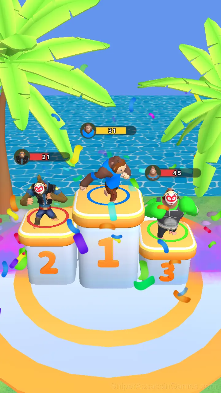 Monkey Battle gameplay screenshot 3