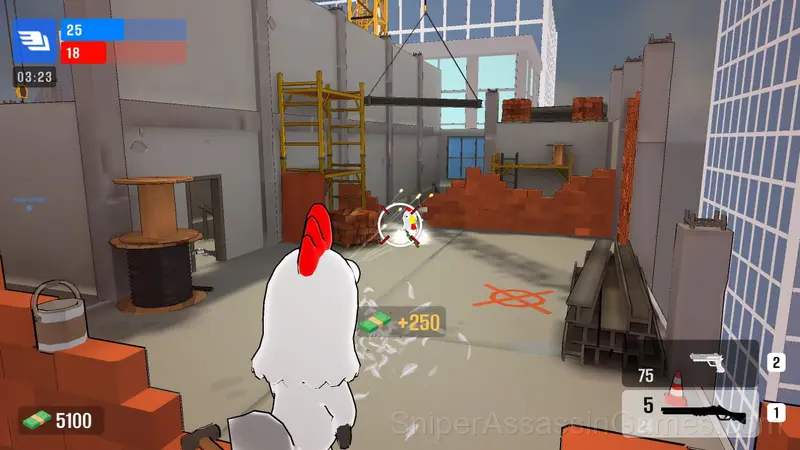 Chicken Strike gameplay screenshot 2