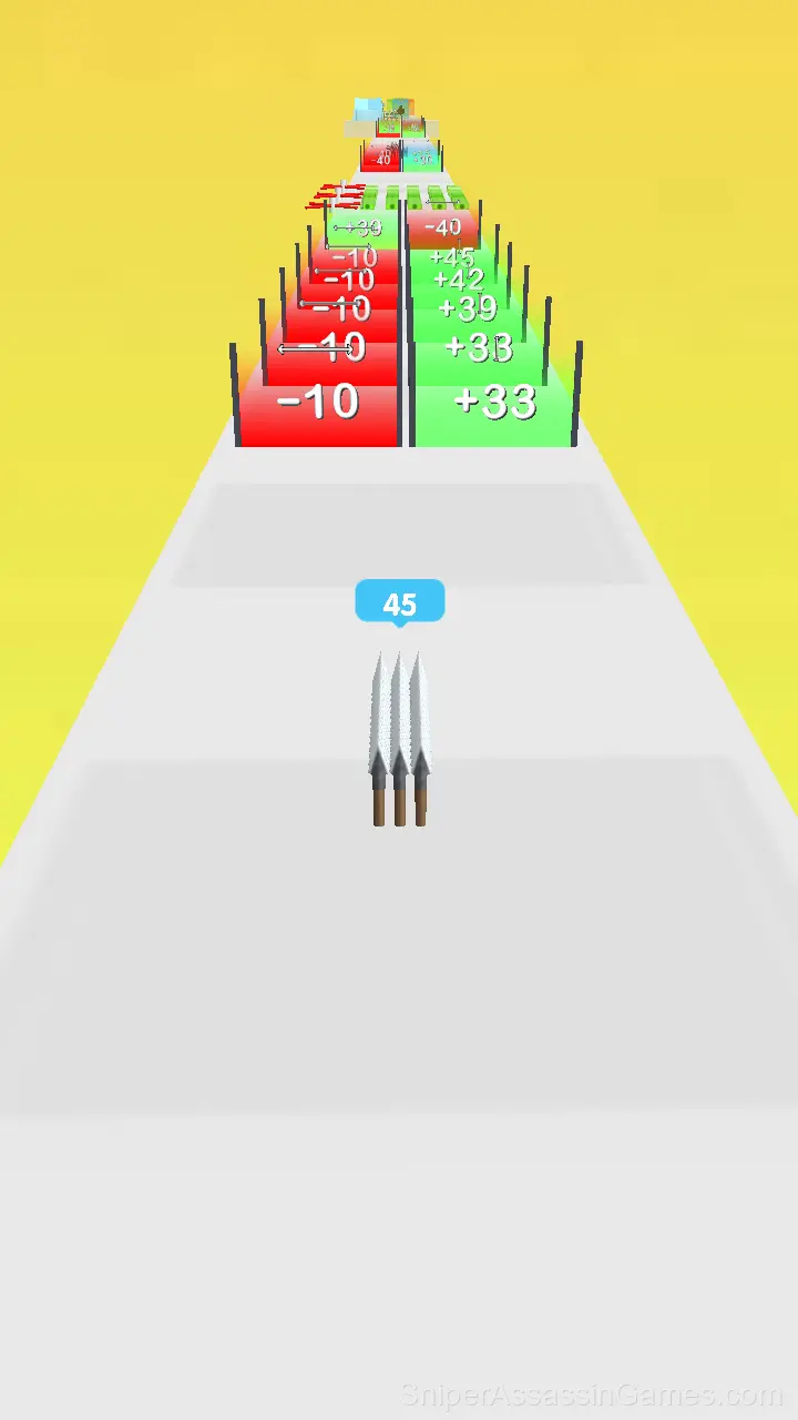 Arrow Merge Rush gameplay screenshot 1