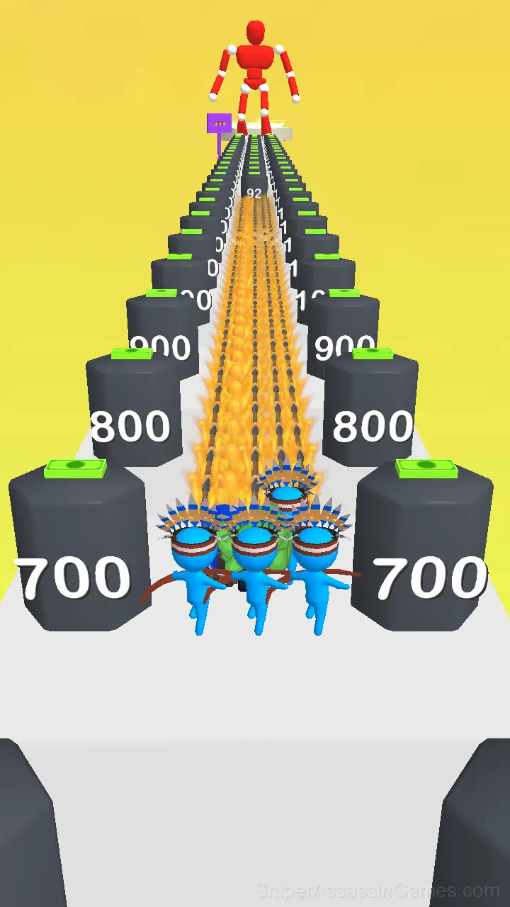 Arrow Merge Rush gameplay screenshot 3