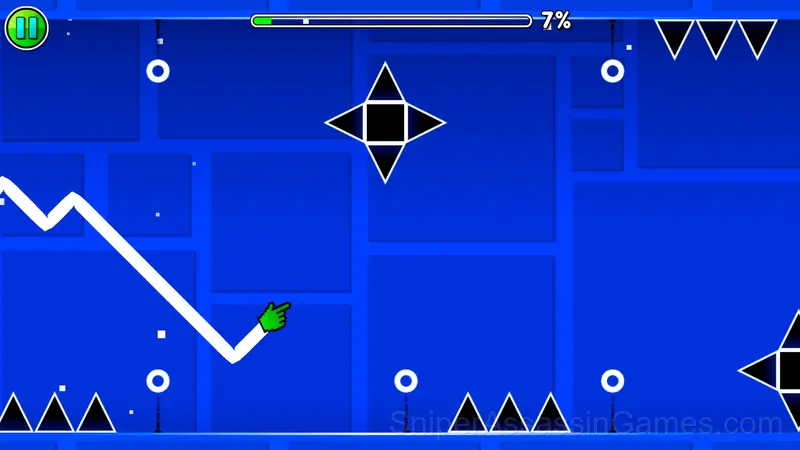 Geometry Dash: Dart 2.2 Challenge! gameplay screenshot 1