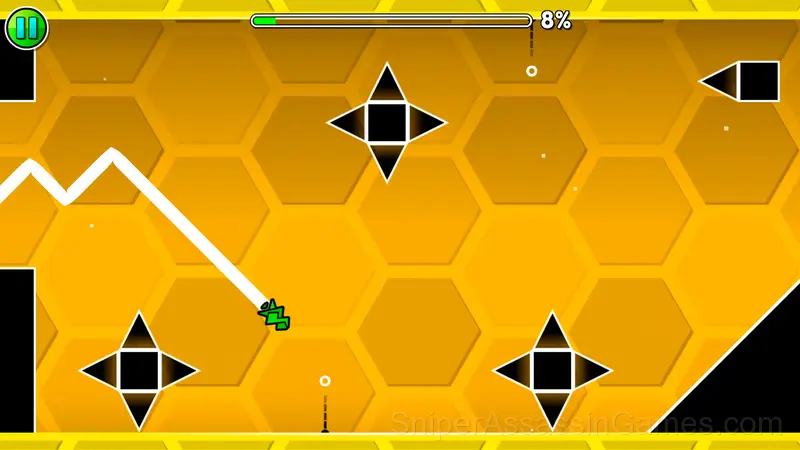 Geometry Dash: Dart 2.2 Challenge! gameplay screenshot 2