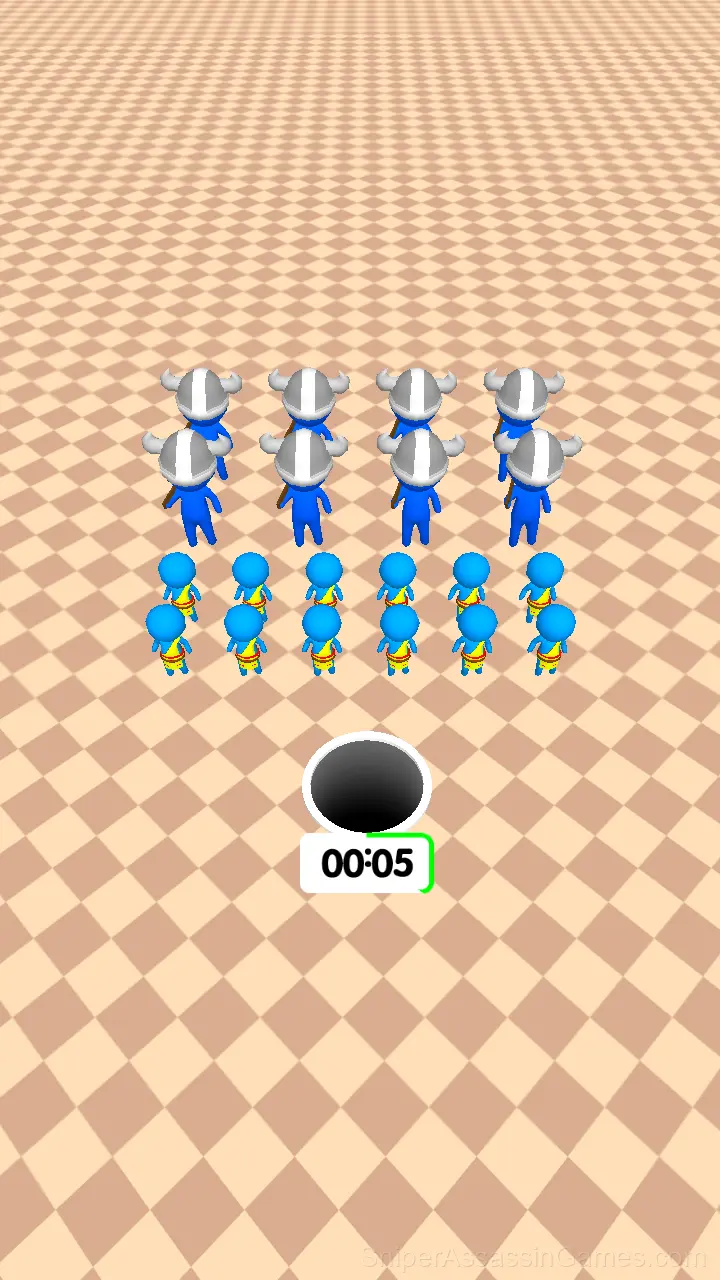 Hole To Solider gameplay screenshot 1