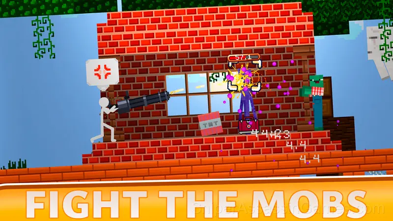 Stick vs Zombies: Stick Fighter gameplay screenshot 1