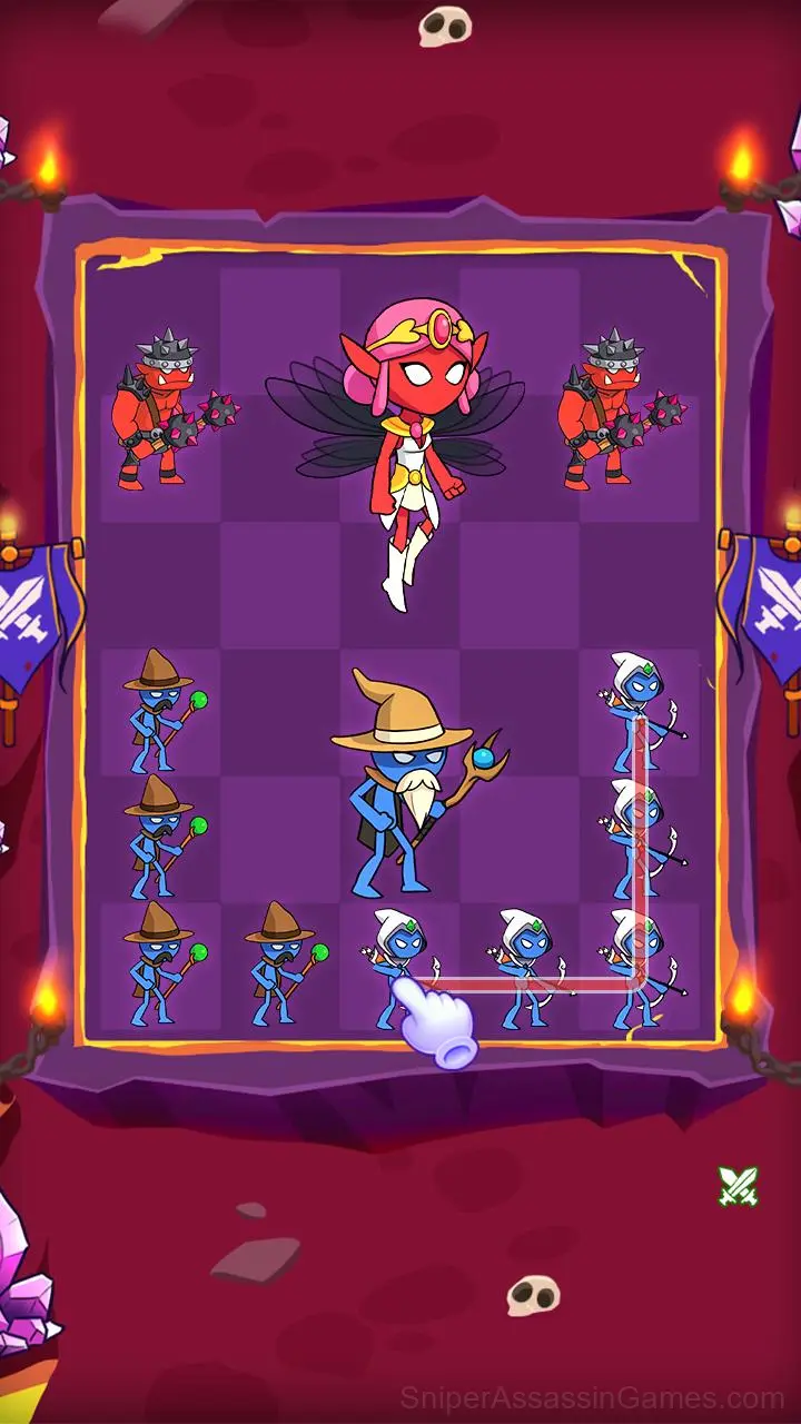 Merge Master: Stick War Legacy gameplay screenshot 2