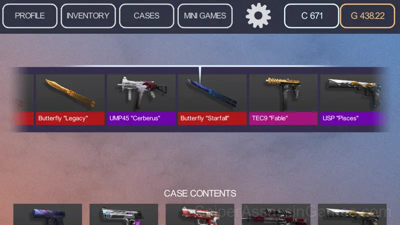 Standoff 2: Cases and Boxes Simulator gameplay screenshot 1