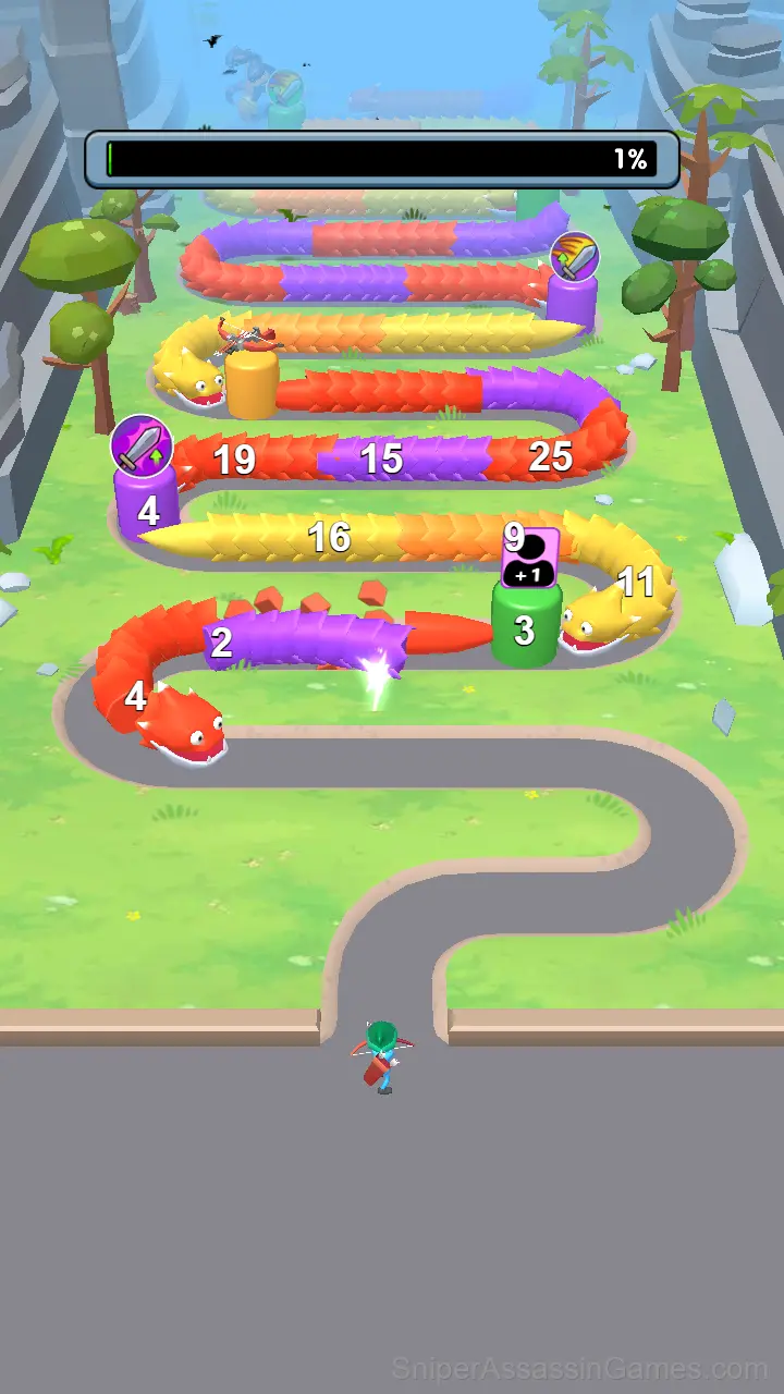Arrow Guard Defense gameplay screenshot 1