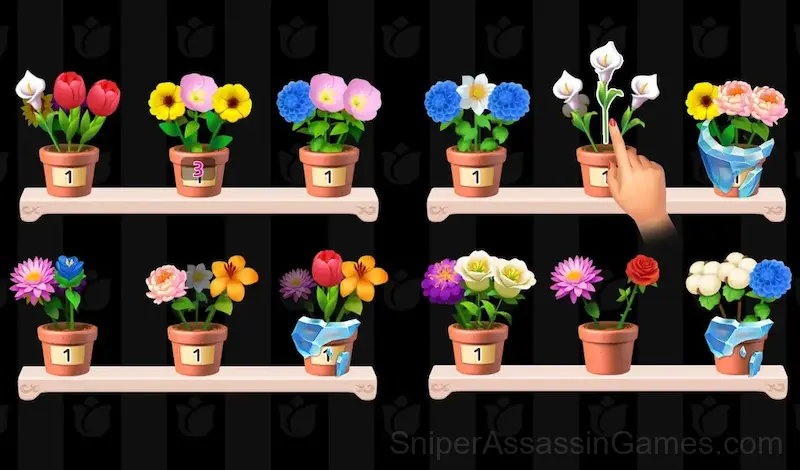 Play Flower Garden: Bouquet Sorting