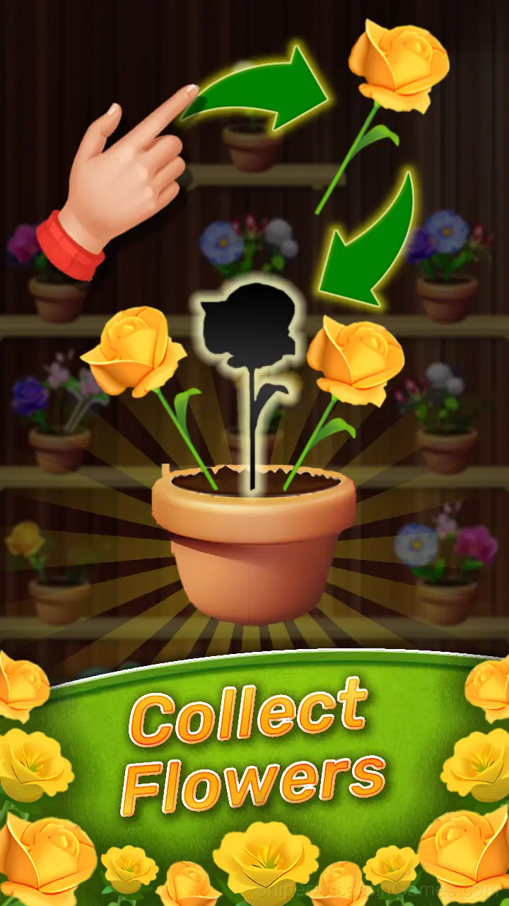 Flower Garden: Bouquet Sorting gameplay screenshot 1